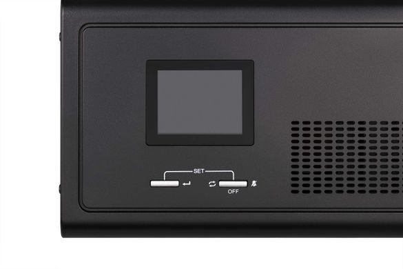 Інвертор 2E HI600, 600W, 12V - 230V, LCD, AVR, 2xSchuko + DC output (2E-HI600) [103020]