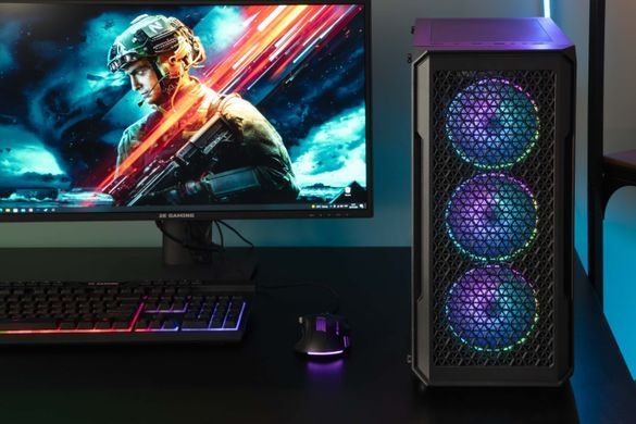 Комп&rsquo;ютер персональний 2E Complex Gaming AMD R5-7500F, 32Gb, F1TB, NVD5060-8, B650, G338, 600W, Win11PE (2E-12663) [110910]