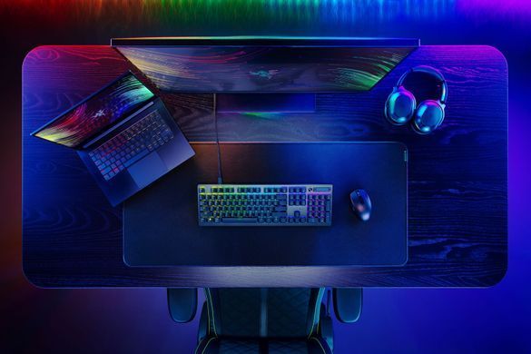 Клавіатура механічна Razer DeathStalker V2 105key, Red Switch, USB-A, EN/RU, RGB, чорний (RZ03-04500800-R3R1) [103643]