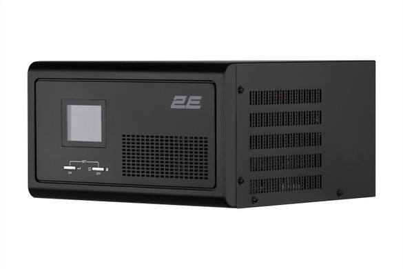 Інвертор 2E HI600, 600W, 12V - 230V, LCD, AVR, 2xSchuko + DC output (2E-HI600) [103020]