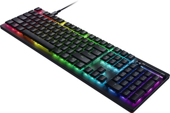 Клавіатура механічна Razer DeathStalker V2 105key, Red Switch, USB-A, EN/RU, RGB, чорний (RZ03-04500800-R3R1) [103643]