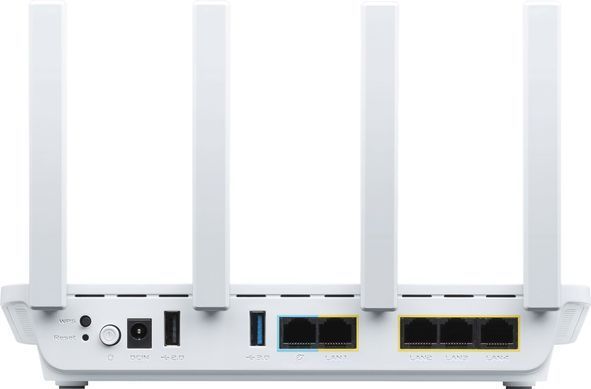 Маршрутизатор ASUS ExpertWIFI EBR63 AX3000, 4xGE LAN, 1xGE WAN, 1xUSB3.2, 1xUSB2.0, MESH (90IG0870-MO3C00) [104625]