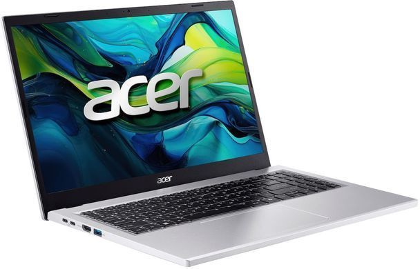 Ноутбук Acer Aspire Go AG15-41P 15.6" FHD IPS, AMD R5-7535HS, 32GB, F1TB, UMA, Lin, сріблястий (NX.J7FEU.009) [100543]