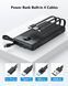 Універсальна мобільна батарея Veger C10 10000mAh, Black (1283126526848) [603477], фото 7