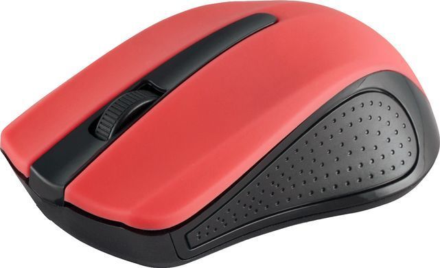 Мишка Modecom MC-WM9, бездротова, 2кн., 1200dpi, нано ресівер чорно-червона (M-MC-0WM9-150) [401139]