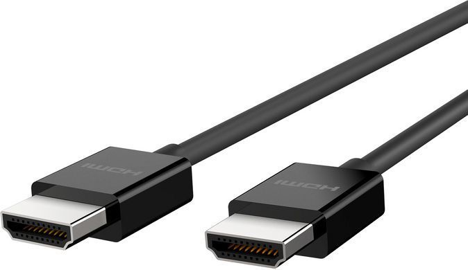 Кабель HDMI (M/M) Belkin 2м, 2.1, High Speed Ethernet, чорний (AV10175BT2MBKV2) [111636]