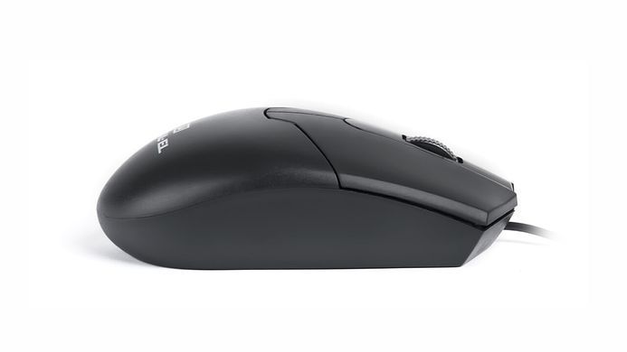 Миша REAL-EL RM-208 Black (EL123200030) [606478]