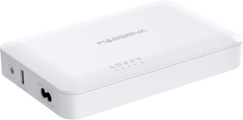 ДБЖ Marsriva DC Router UPS KP2 DC+PoE+USB OUT, Select DC 9V/12V+ DC 5V, 18W 10000mAh (36Wh) (KP2_MARSRIVA) [402193]