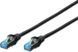 Патч-корд DIGITUS CAT 5e SF-UTP, 1м, AWG 26/7, Cu, PVC, чорний (DK-1531-010/BL) [109774], фото 1