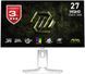 Монітор MSI 27" MAG 274QRFW-X32 2xHDMI, DP, Audio, IPS, 2560x1440, 320Hz, 0.5ms, sRGB 129%, FreeSync, Pivot, HDR400, білий (9S6-3CE49H-028) [113729], фото 2