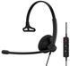 Гарнітура комп'ютерна моно On-Ear EPOS IMPACT 100 MS, USB C + A, Microsoft Teams, односпрямований, 2м, Чорний (1001419) [111715], фото 1