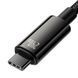 Кабель Baseus Tungsten Gold Fast Charging Data Cable Type-C to Type-C 240W 3m Black (CAWJ040201) [806507], фото 6