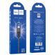Кабель HOCO X50 USB to iP 2.4A, 1m, nylon, aluminum connectors, Black (6931474734198) [802326], фото 2