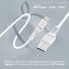 Кабель Promate PowerLine-Ai120 USB - Lightning (M/M), 2.4 A, 1.2 м, White (powerline-ai120.white) [604433], фото 2