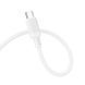 Кабель BOROFONE BX115 Lotto 60W silicone charging data cable C to C White (6941991119699) [805694], фото 4
