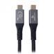 Кабель Cablexpert USB Type-C - USB Type-C (M/М), 100 Вт, 0.5 м, чорний (CCBP-USB3-CMCM100-0.5M) [619898], фото 1