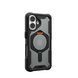 Чохол UAG для iPhone 16, Plasma XTE MagSafe, Black/Orange (114476114097) [108246], фото 5