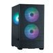 Корпус Zalman P30 Air без БЖ, 1xUSB3.0, 1xUSBType-C, 3x140мм ARGB, VGA 392мм, LCS ready, TG Side Panel, mATX, чорний (P30AIRBLACK) [111329], фото 13