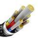Кабель Baseus Tungsten Gold Fast Charging Data Cable Type-C to Type-C 240W 3m Black (CAWJ040201) [806507], фото 7