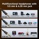 Гарнітура OneOdio Pro 30, 3,5мм/6,35мм, Silver (Pro 30 Silver) [404474], фото 6