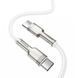 Кабель Baseus Cafule Series Metal Data Cable Type-C to Type-C 100W 1m White (CATJK-C02) [805241], фото 4