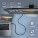 Кабель AXAGON USB-C-USB-C 3.2 Gen 2, 2m, PD 100W, 5A, 4K HD, Чорний (BUCM32-CM20AB) [503004], фото 7