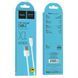 Кабель HOCO X1 USB to Micro 2.4A, 1m, PVC, PVC connectors, White (6957531032038) [802408], фото 2