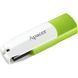 Флеш-накопичувач USB 32GB Apacer AH335 White/Green (AP32GAH335G-1) [607076], фото 3