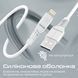 Кабель Promate PowerLine-Ai120 USB - Lightning (M/M), 2.4 A, 1.2 м, White (powerline-ai120.white) [604433], фото 6