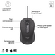 Миша Logitech Signature M520 for Business - GRAPHITE (910-007511) [202347], фото 4
