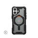 Чохол UAG для iPhone 16, Plasma XTE MagSafe, Black/Orange (114476114097) [108246], фото 2