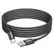 Кабель HOCO X91 Radiance charging data cable for Type-C(L=3M) Black (6931474788726) [805361], фото 6