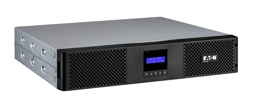 Eaton Джерело безперебійного живлення 9E, 1000VA/900W, RM 2U, LCD, USB, RS232, 4xC13 (9E1000IR)