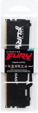 Пам'ять ПК Kingston DDR5 16GB 5200 FURY Beast RGB (KF552C40BBA-16) [103803]