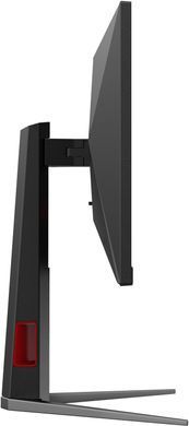 Монітор TFT 23.8" AOC, IPS, 200Гц, 2xHDMI, DP, HAS, Pivot, колонки, чорно-червоний (24G4HA) [402049]