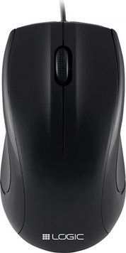 Мишка LogicConcept LM-12, 3 кн., 1000dpi, чорна (M-LC-LM12) [401140]