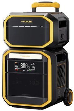 Зарядна станція Vtoman FlashSpeed Pro 3600 (3096 Вт/г) + Extra Battery 2816 Вт/г (сумарно 5912Вт/г) (FlashSpeedPro3600+Battery) [406179]