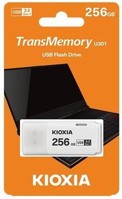 Флеш-пам'ять (накопичувач USB) USB3 256GB KIOXIA (LU301W256GG4) [501240]