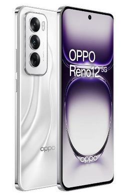 Мобільний телефон RENO12 12/256 CPH2625 ASTRO SILVER OPPO (CPH2625 SILVER 12/256) [500530]