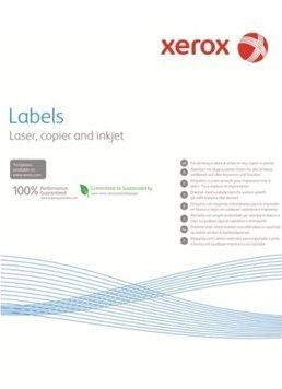 Наклейка Xerox Mono Laser 1UP (прямі кути) 210x297mm 100арк. (003R97400) [106502]