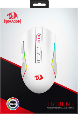 Миша Redragon Trident White (71864) [202959]