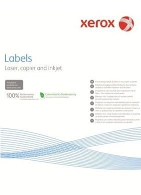Наклейка Xerox Mono Laser 1UP (прямі кути) 210x297mm 100арк. (003R97400) [106502]