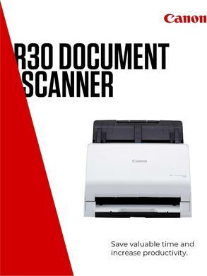 Документ-сканер А4 Canon R30 (6051C003) [107989]