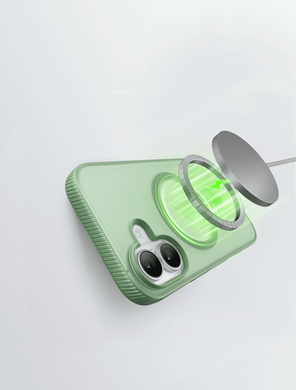 Чохол Belkin для iPhone 17, Magnetic Protective Grip, Sage (MSA034HQSE) [111895]