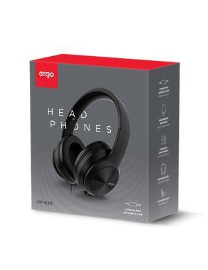 Гарнітура ERGO VM-630 Black (VM-630K) [203002]