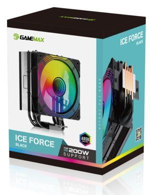 Система охолодження для комп'ютерного процесора ICE FORCE BK GAMEMAX (9502-0100R0102) [503655]