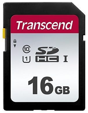 Карта пам'яті Transcend SD 16GB C10 UHS-I R95/W10MB/s (TS16GSDC300S) [108899]
