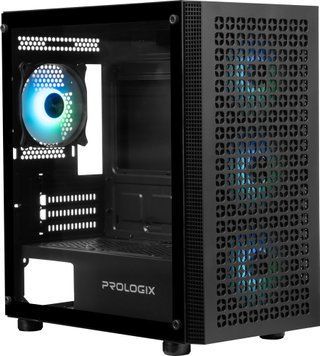 Корпус Prologix (Dash GM-06RB Black) [619614]