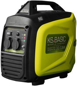 Генератор бензиновий інверторний Konner&Sohnen KSB 33iS, 230В, 3.0-3.3кВт, ручний стартер, 21.5кг (KSB33IS) [112918]