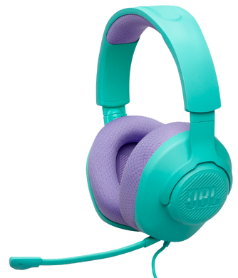 Гарнітура JBL QUANTUM 100M2 Cyan (JBLQTUM100M2CYN) [201364]